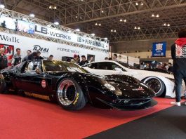 Классическое купе Lamborghini превратили в шоу-кар