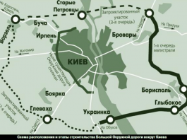 Киевлянам показали, как будет выглядеть новая окружная дорога