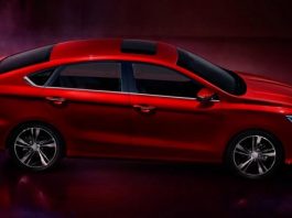 З’явилися офіційні знімки седана Geely Emgrand SL