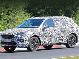 Кросовер Seat Tarraco помітили під час тестових заїздів