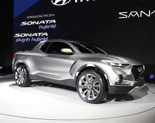 Hyundai розсекретила дизайн нового пікапа Santa Cruz