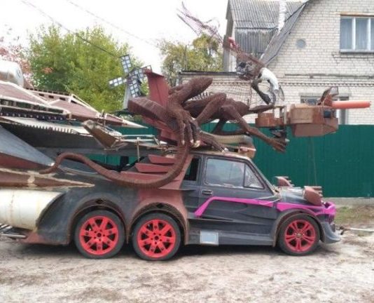 Добірка найбільш божевільних тюнінгованих авто України в 2018 році (ФОТО)