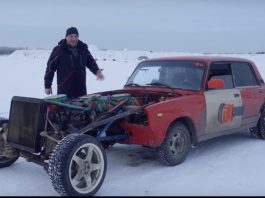 Монстр на колесах: «Жигулі» з трьома двигунами показали на відео
