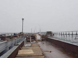 У мережі з’явилося фото нестикування плит кримського моста
