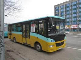 Новий український автобус виїхав на маршрут (ВІДЕО)