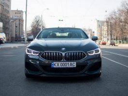 В Україні зняли новітню BMW 8 з цікавими номерами
