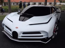 Безшумний 1 577-сильний гіперкар Bugatti Centodieci показали на відео