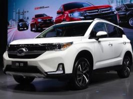 Китайці випустили кросовер з витратою палива 1,3-літра на 100 км (Фото)