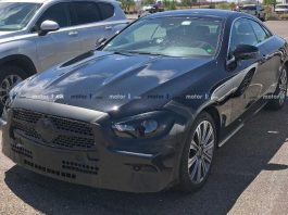 У пробці помітили прототип нового Mercedes E-Class Coupe (фото)