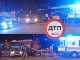 У Києві вночі на Маяковського зіткнулися два автомобілі: Відео