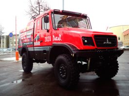 Білоруси випустять надпотужну ралійну вантажівку МАЗ (фото)