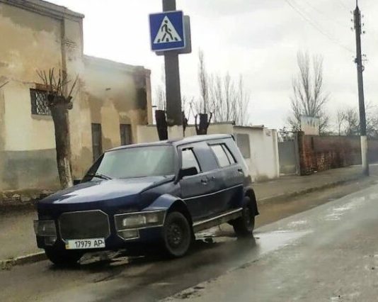 В Україні помітили унікальний кросовер ЗАЗ Славута