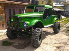 У Словаччині створили «бойовий» автомобіль за мотивами ГA3-69 (Фото)