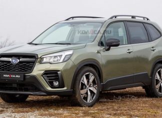 З’явилися перші зображення нового кросовера Subaru Forester