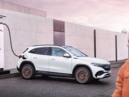 Mercedes показав електричний кросовер з зарядкою до 80% за півгодини (фото)