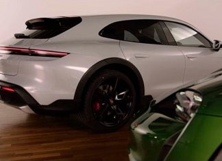 У Мережі з’явилися фото Porsche Taycan Cross Turismo