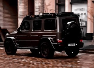В Україні помітили дуже нестандартний Брабус Гелендваген (ФОТО)