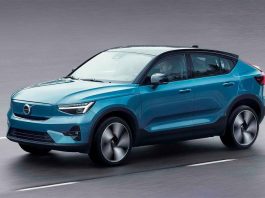 Бренд Volvo представив новий електричний кросовер C40 Recharge