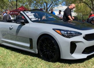 Kia Stinger перетворили на кабріолет