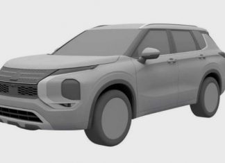Компанія Mitsubishi запатентувала дизайн нового Outlander