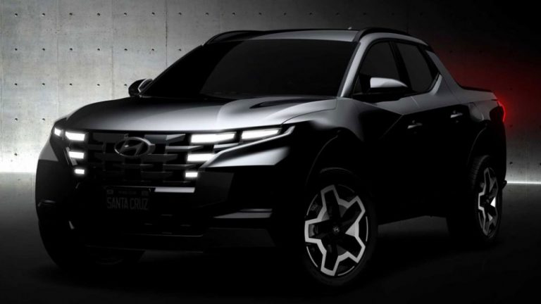 Hyundai представив перші зображення нового пікапа Santa Cruz