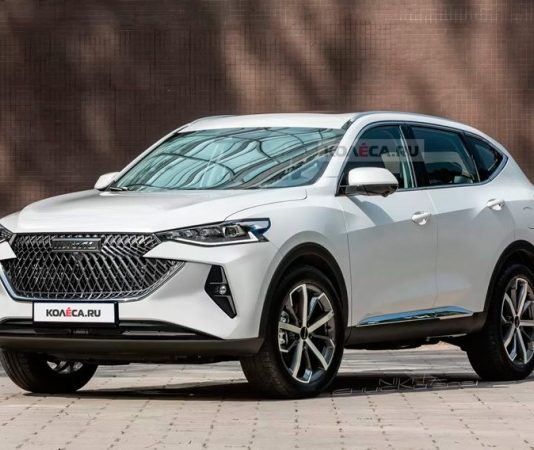 Опубліковані перші зображення рестайлінгового Haval F7