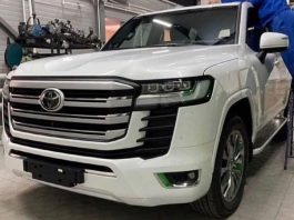 Toyota показала передню частину нового Toyota Land Cruiser 300 на відео