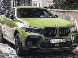 В Украине «засветился» заряженный кроссовер BMW с крутым номером