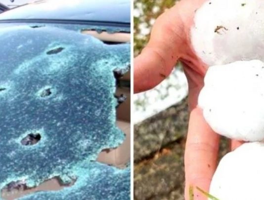 В Італії випав град розміром з яблуко: розбито сотні машин — відео