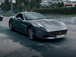 В Україні зняли крутий суперкар Ferrari