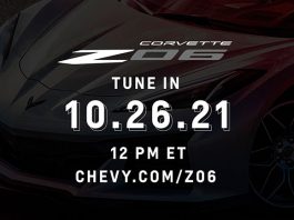 Chevrolet опублікував новий тизер Corvette Z06 2023 року
