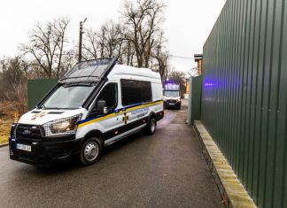 Національна гвардія України отримала 45 нових автомобілів