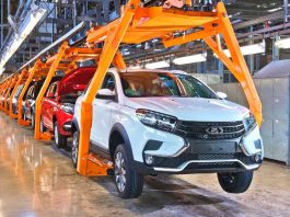 В Росії повністю зупинилося виробництво легкових автомобілів