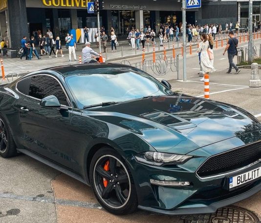 У Києві засвітився дуже лімітований Ford Mustang (Фото)