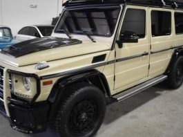 Рідкісний Mercede G-class 6×6 виставили на продаж за 80 000 доларів
