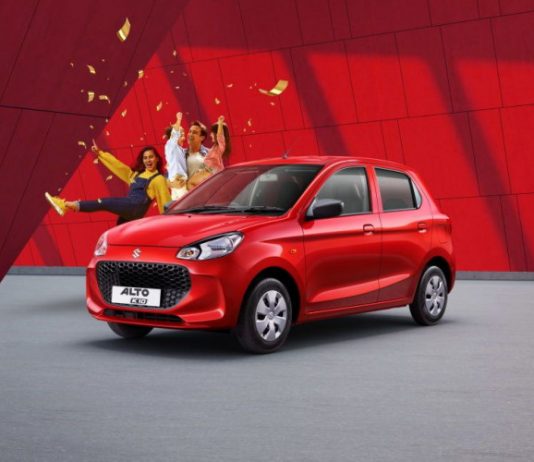 Усього за $5 тисяч: Suzuki представила компактний хетчбек Alto K10