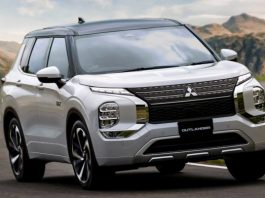 Стали відомі ціни на оновлений Mitsubishi Outlander PHEV