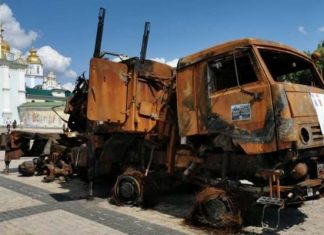 Скільки підбитої російської техніки знаходиться на території України