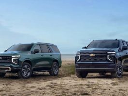 GM представила оновлені позашляховики Chevrolet Tahoe та Suburban