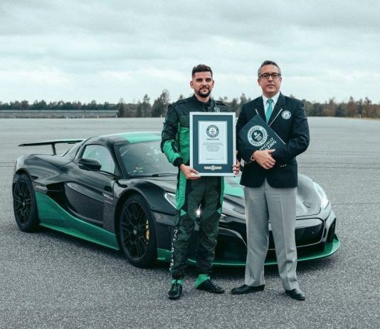 Хорватський електромобіль встановив незвичайний рекорд