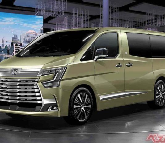 Новий мінівен Toyota, який буде більшим за Lexus LM, показали на перших зображеннях