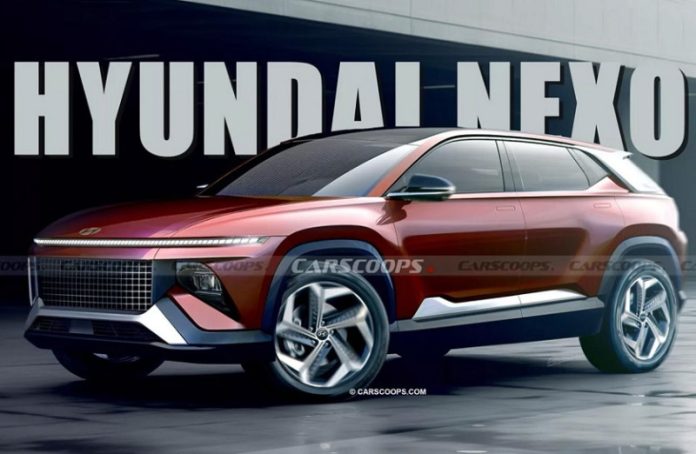 Hyundai Nexo модельного ряду 2026 року вперше з'явився на фото