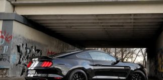 Рідкісний 500-сильний Mustang Shelby GT350 помічений на дорогах Києва