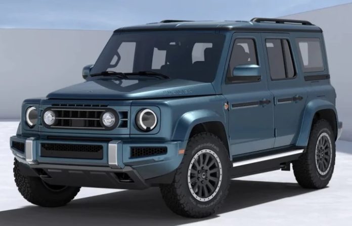 Британський автовиробник показав електричного конкурента Gelandewagen