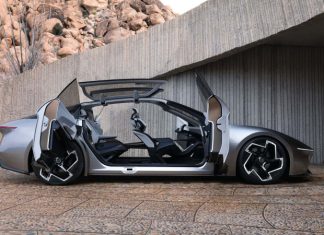 Подивіться на електричний Chrysler Halcyon із сімома дверима та салоном з вторсировини