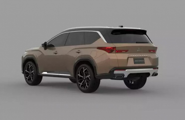 Mitsubishi вперше показала конкурента Toyota Highlander