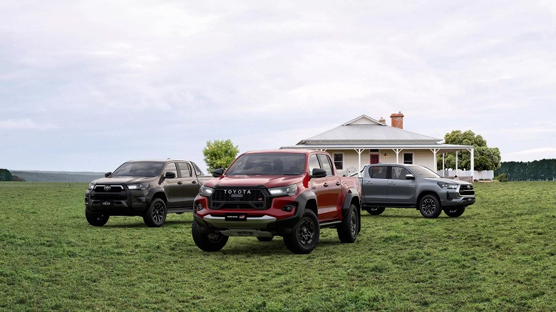 Пікап Toyota Hilux модельного ряду 2025 отримав надекономічний мотор