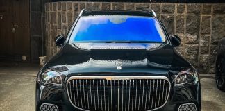 В Киеве замечен 557-сильный кроссовер Maybach GLS модельного ряда 2024 года