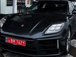 В Україні помічено розкішний ліфтбек Porsche Panamera модельного ряду 2024 року В Україні помічено розкішний ліфтбек Porsche Panamera модельного ряду 2024 року
