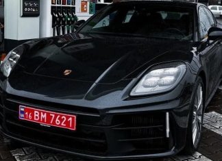 В Україні помічено розкішний ліфтбек Porsche Panamera модельного ряду 2024 року В Україні помічено розкішний ліфтбек Porsche Panamera модельного ряду 2024 року